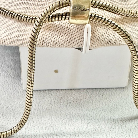 Signed C + I Bronze Tone Chloe And Isabel Capri Convertible Pendant - Picture 4 of 6